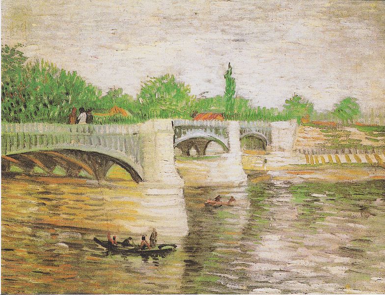 Die Seine with Pont de la Grande Jatte